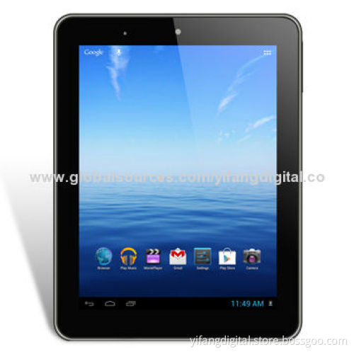 8-inch Android 4.2 Tablet PC with AML8726-MXS Dual Core Cortex A9 1.5GHz/1GB RAM and Dual Camera